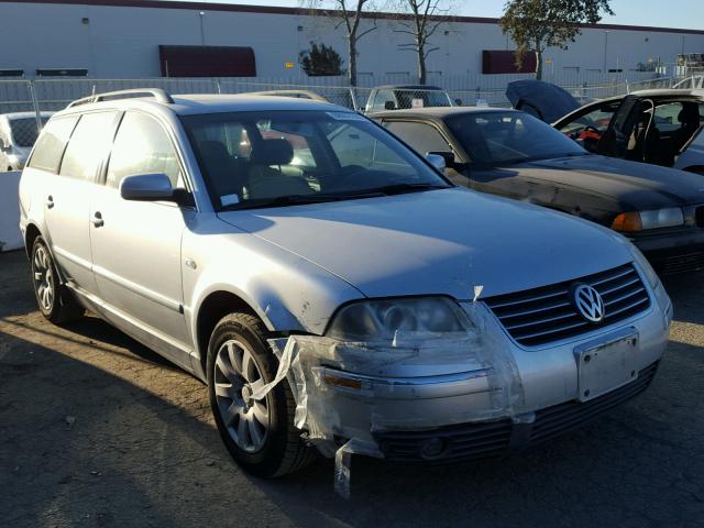 WVWVH63B32E141312 - 2002 VOLKSWAGEN PASSAT GLS GRAY photo 1