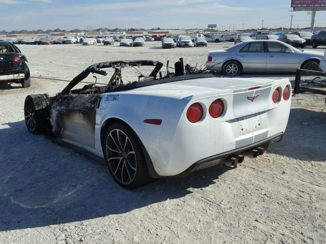 1G1Y73DE8D5700632 - 2013 CHEVROLET CORVETTE 4 WHITE photo 3