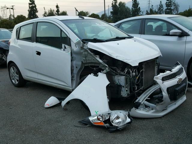 KL8CB6S92DC504326 - 2013 CHEVROLET SPARK LS WHITE photo 1