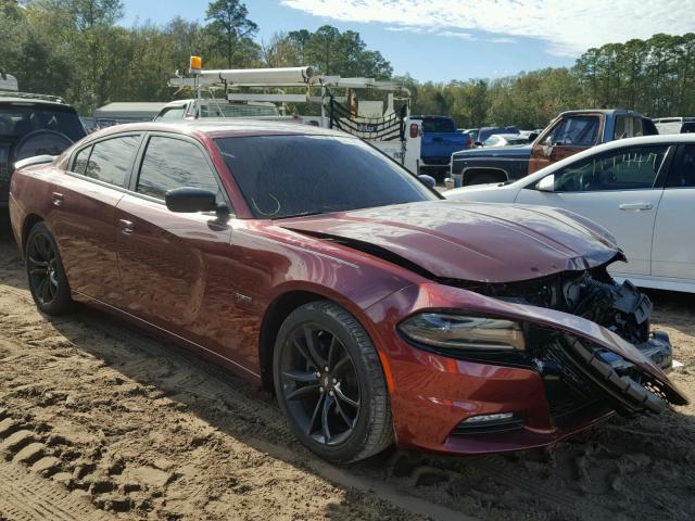 2C3CDXCT9HH575550 - 2017 DODGE CHARGER R/ RED photo 1