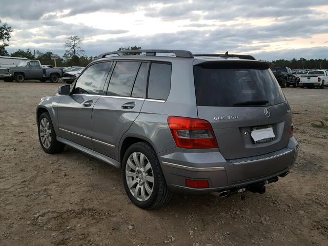 WDCGG8HB8CF736954 - 2012 MERCEDES-BENZ GLK 350 4M SILVER photo 3