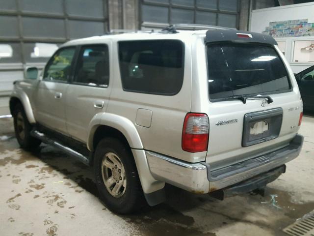 JT3HN86R6Y0267099 - 2000 TOYOTA 4RUNNER SR SILVER photo 3