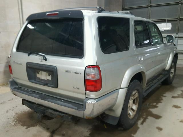 JT3HN86R6Y0267099 - 2000 TOYOTA 4RUNNER SR SILVER photo 4