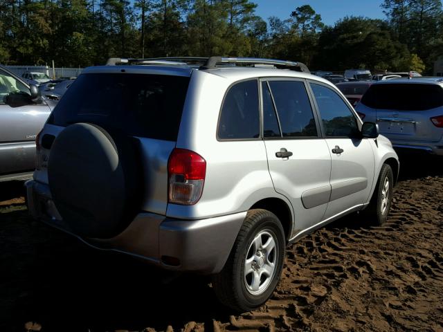 JTEGH20V630096232 - 2003 TOYOTA RAV4 SILVER photo 4