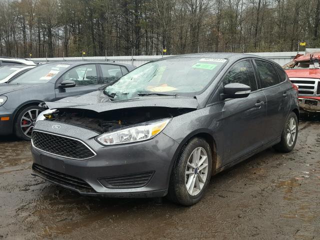 1FADP3K25HL234387 - 2017 FORD FOCUS SE GRAY photo 2