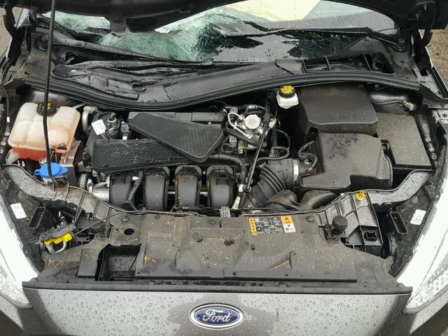 1FADP3K25HL234387 - 2017 FORD FOCUS SE GRAY photo 7