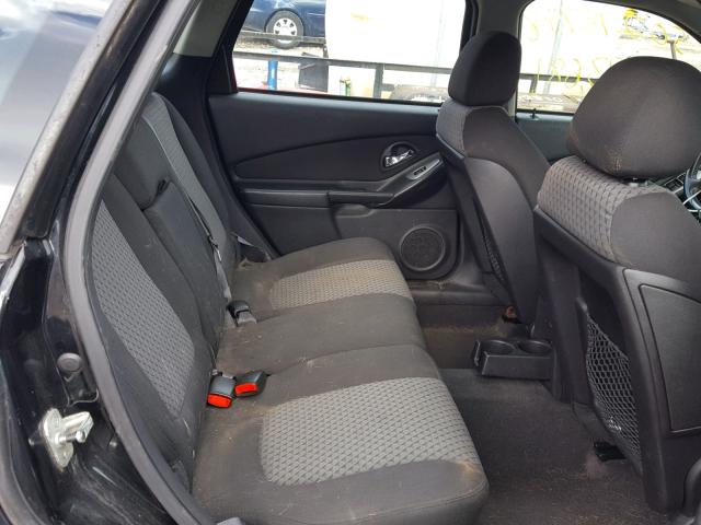 1G1ZT63866F147571 - 2006 CHEVROLET MALIBU MAX შავი ფოტო 6