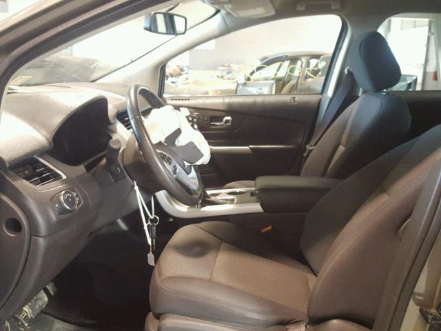 2FMDK3JC7DBA93668 - 2013 FORD EDGE SEL GRAY photo 5