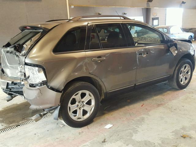 2FMDK3JC7DBA93668 - 2013 FORD EDGE SEL GRAY photo 9