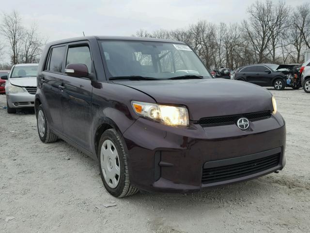 JTLZE4FE4CJ026364 - 2012 TOYOTA SCION XB BURGUNDY photo 1