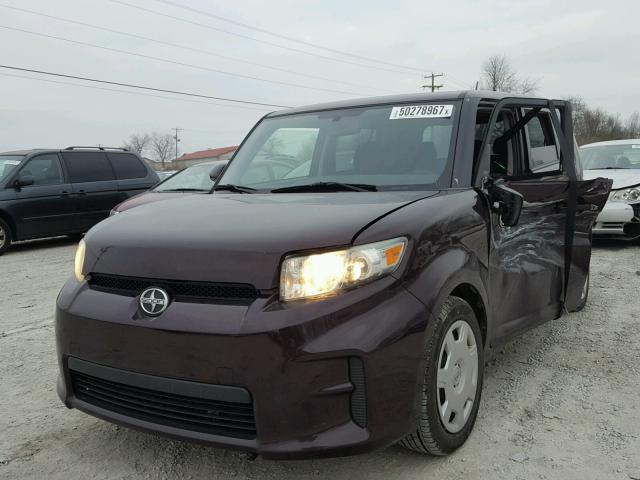 JTLZE4FE4CJ026364 - 2012 TOYOTA SCION XB 勃艮第红 照片 2