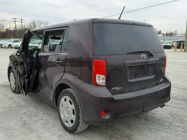 JTLZE4FE4CJ026364 - 2012 TOYOTA SCION XB 勃艮第红 照片 3
