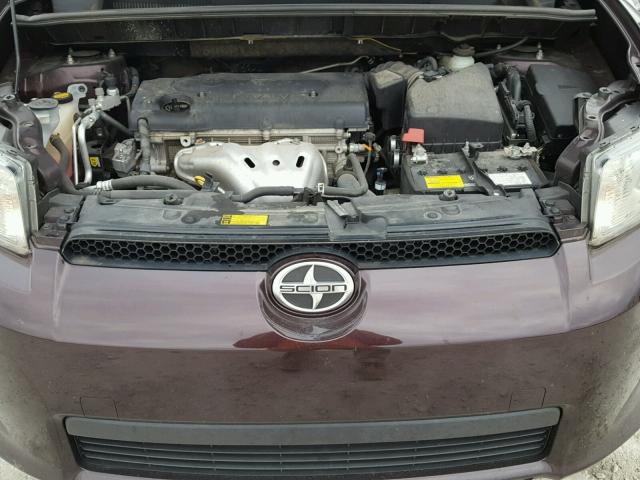 JTLZE4FE4CJ026364 - 2012 TOYOTA SCION XB 勃艮第红 照片 7