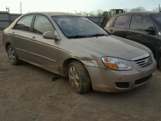 KNAFE121275423664 - 2007 KIA SPECTRA EX GOLD photo 1