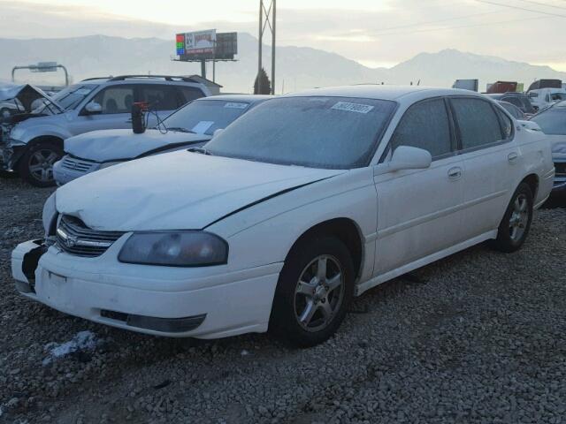 2G1WH52K559123068 - 2005 CHEVROLET IMPALA LS WHITE photo 2