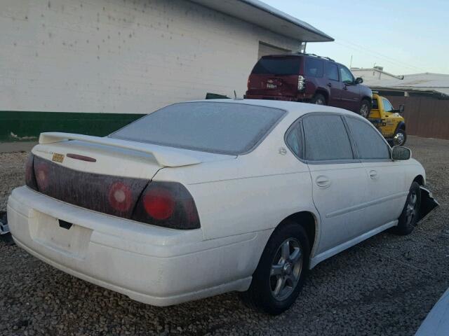 2G1WH52K559123068 - 2005 CHEVROLET IMPALA LS WHITE photo 4