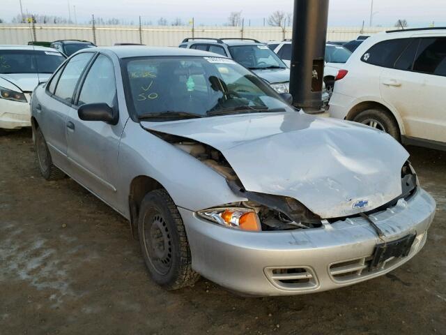 1G1JC524327329092 - 2002 CHEVROLET CAVALIER B GRAY photo 1