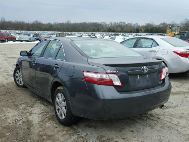 4T1BB46K99U090561 - 2009 TOYOTA CAMRY HYBR GRAY photo 3