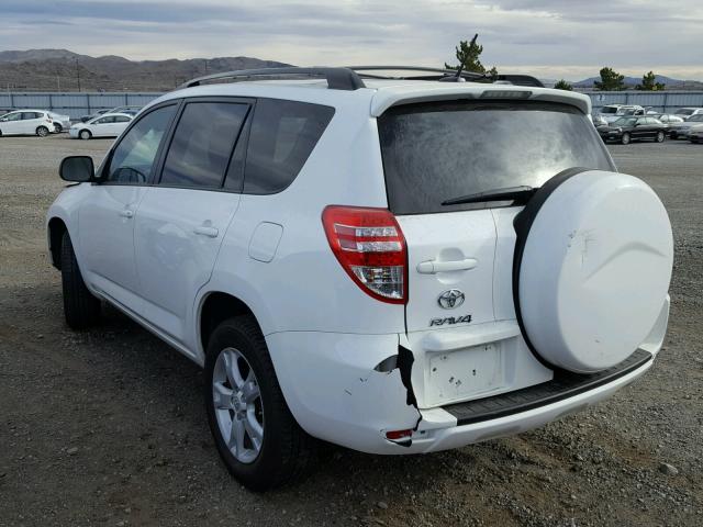 2T3BK4DV1CW070221 - 2012 TOYOTA RAV4 WHITE photo 3