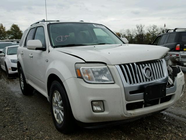 4M2CU87G89KJ26136 - 2009 MERCURY MARINER PR WHITE photo 1