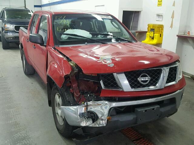 1N6AD07W66C417713 - 2006 NISSAN FRONTIER C MAROON photo 1