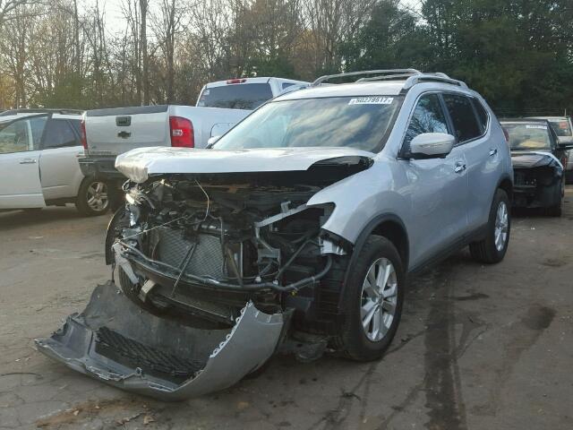 5N1AT2MV4FC846888 - 2015 NISSAN ROGUE S SILVER photo 2