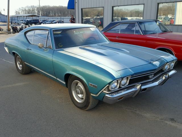 136378B145709 - 1968 CHEVROLET CHEVELLE TEAL photo 1