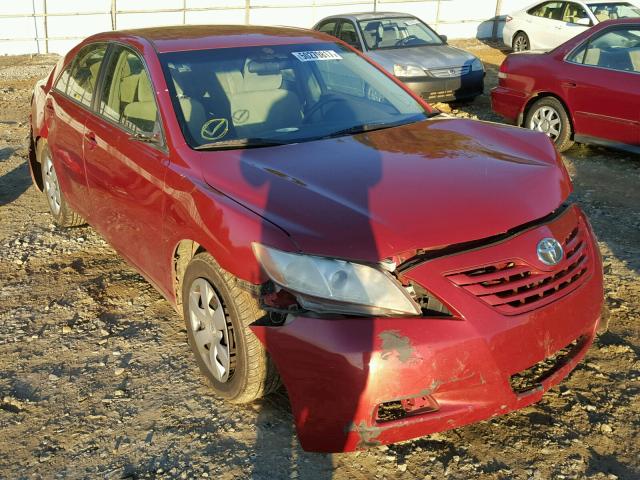 4T1BE46K19U387735 - 2009 TOYOTA CAMRY BASE MAROON photo 1