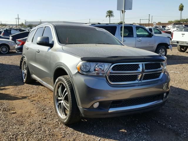 1D4RE2GG3BC651909 - 2011 DODGE DURANGO EX GRAY photo 1