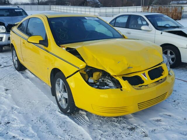 1G2AL18F687155654 - 2008 PONTIAC G5 YELLOW photo 1