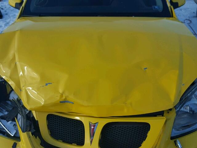 1G2AL18F687155654 - 2008 PONTIAC G5 YELLOW photo 7