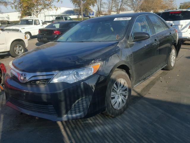 4T4BF1FK6DR328996 - 2013 TOYOTA CAMRY L CHARCOAL photo 2