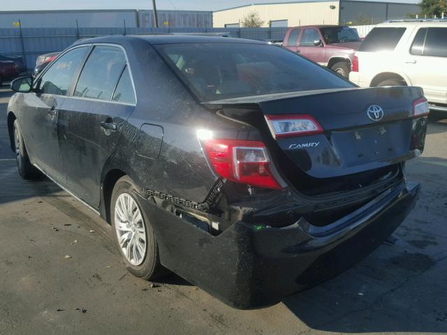 4T4BF1FK6DR328996 - 2013 TOYOTA CAMRY L CHARCOAL photo 3