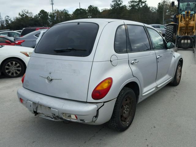 3C4FY48B64T221255 - 2004 CHRYSLER PT CRUISER SILVER photo 4