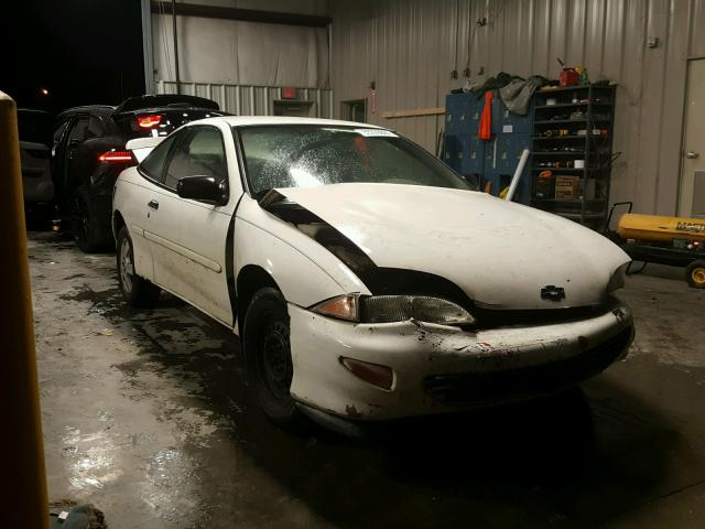 1G1JC1240X7188434 - 1999 CHEVROLET CAVALIER B WHITE photo 1