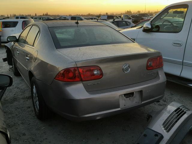 1G4HP57237U162626 - 2007 BUICK LUCERNE CX BEIGE photo 3