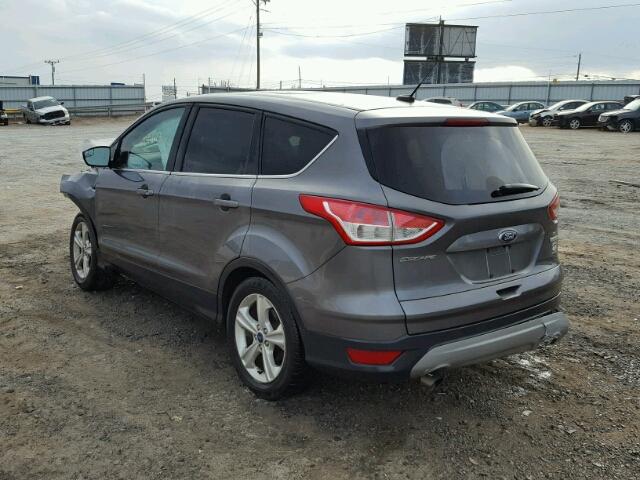 1FMCU0G91EUB65413 - 2014 FORD ESCAPE SE GRAY photo 3