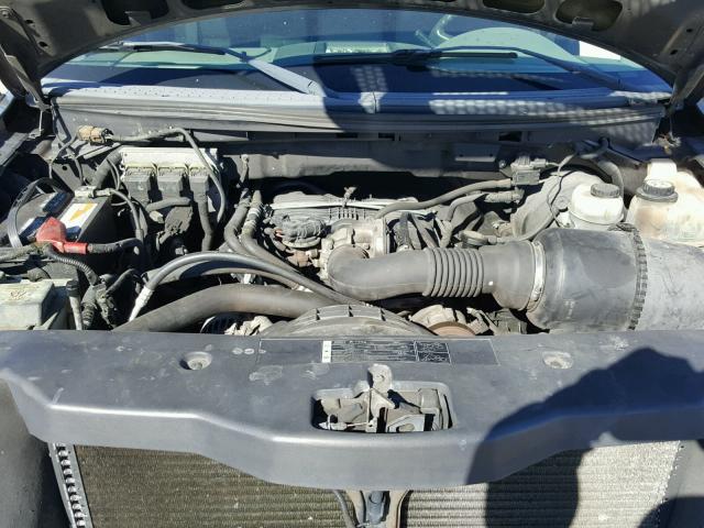 1FTRF12286NA96689 - 2006 FORD F150 GRAY photo 7