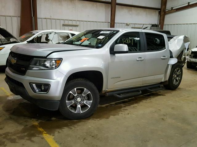 1GCGTCE3XF1272665 - 2015 CHEVROLET COLORADO Z SILVER photo 2