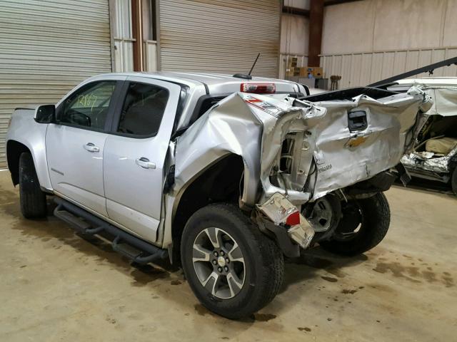 1GCGTCE3XF1272665 - 2015 CHEVROLET COLORADO Z SILVER photo 3