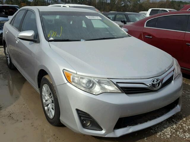 4T4BF1FKXDR283190 - 2013 TOYOTA CAMRY L SILVER photo 1