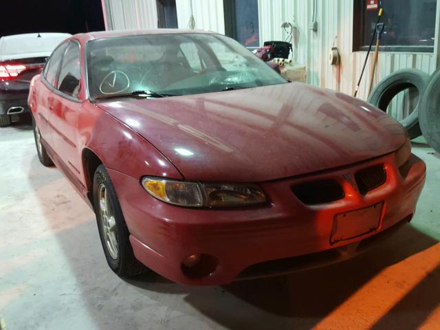1G2WP52K81F152368 - 2001 PONTIAC GRAND PRIX RED photo 1