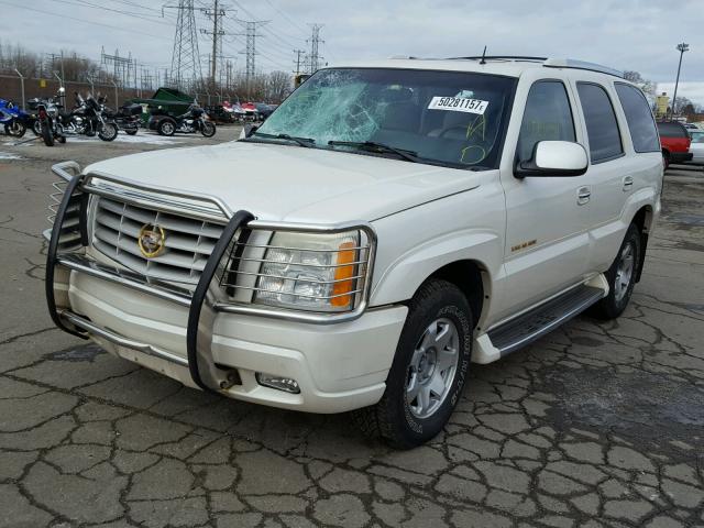 1GYEK63N12R245974 - 2002 CADILLAC ESCALADE L CREAM photo 2