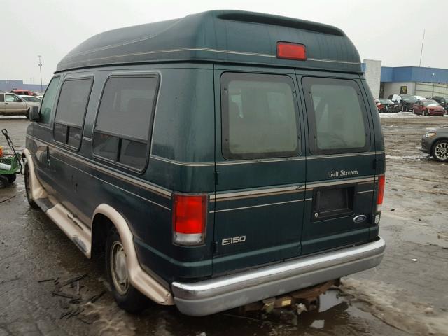 1FDRE14L31HB26659 - 2001 FORD ECONOLINE GREEN photo 3