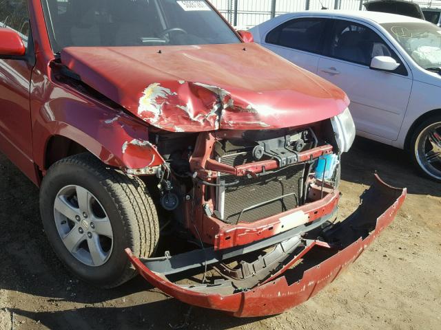 JS3TE0D43A4100469 - 2010 SUZUKI GRAND VITA RED photo 9