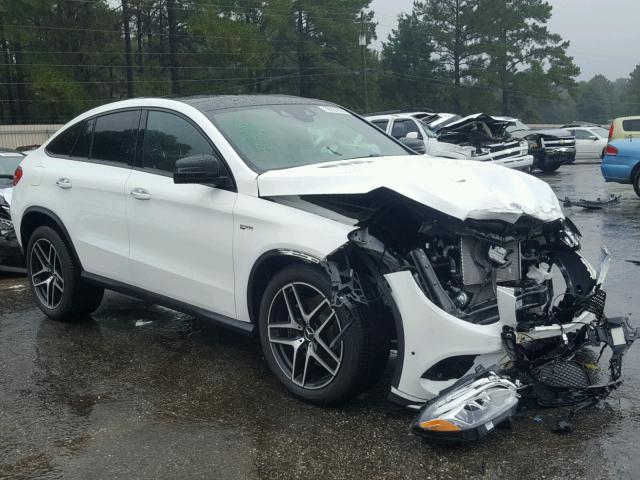 4JGED6EB0JA099398 - 2018 MERCEDES-BENZ GLE COUPE WHITE photo 1