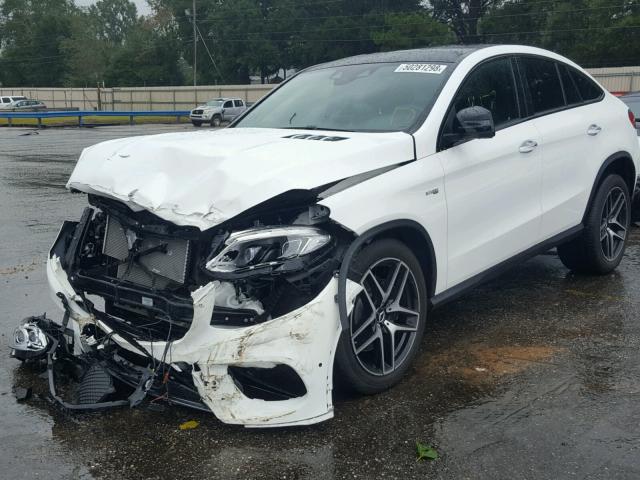 4JGED6EB0JA099398 - 2018 MERCEDES-BENZ GLE COUPE WHITE photo 2