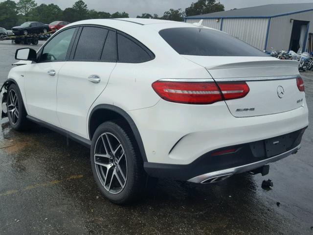 4JGED6EB0JA099398 - 2018 MERCEDES-BENZ GLE COUPE WHITE photo 3