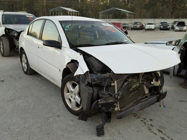 1G8AJ55F37Z102579 - 2007 SATURN ION LEVEL WHITE photo 1