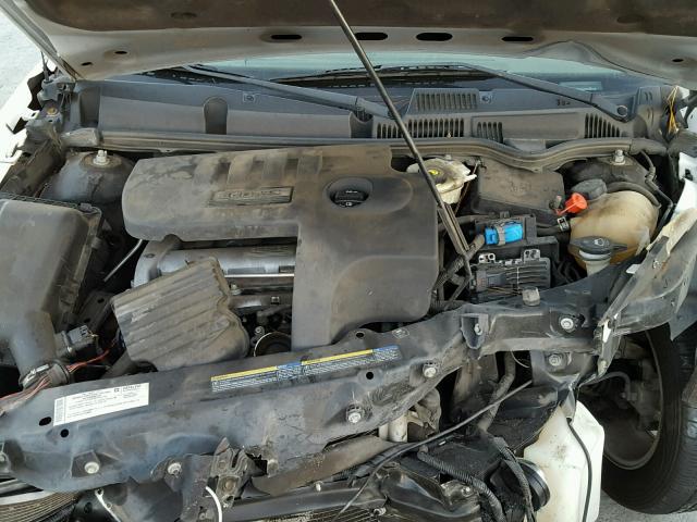 1G8AJ55F37Z102579 - 2007 SATURN ION LEVEL WHITE photo 7